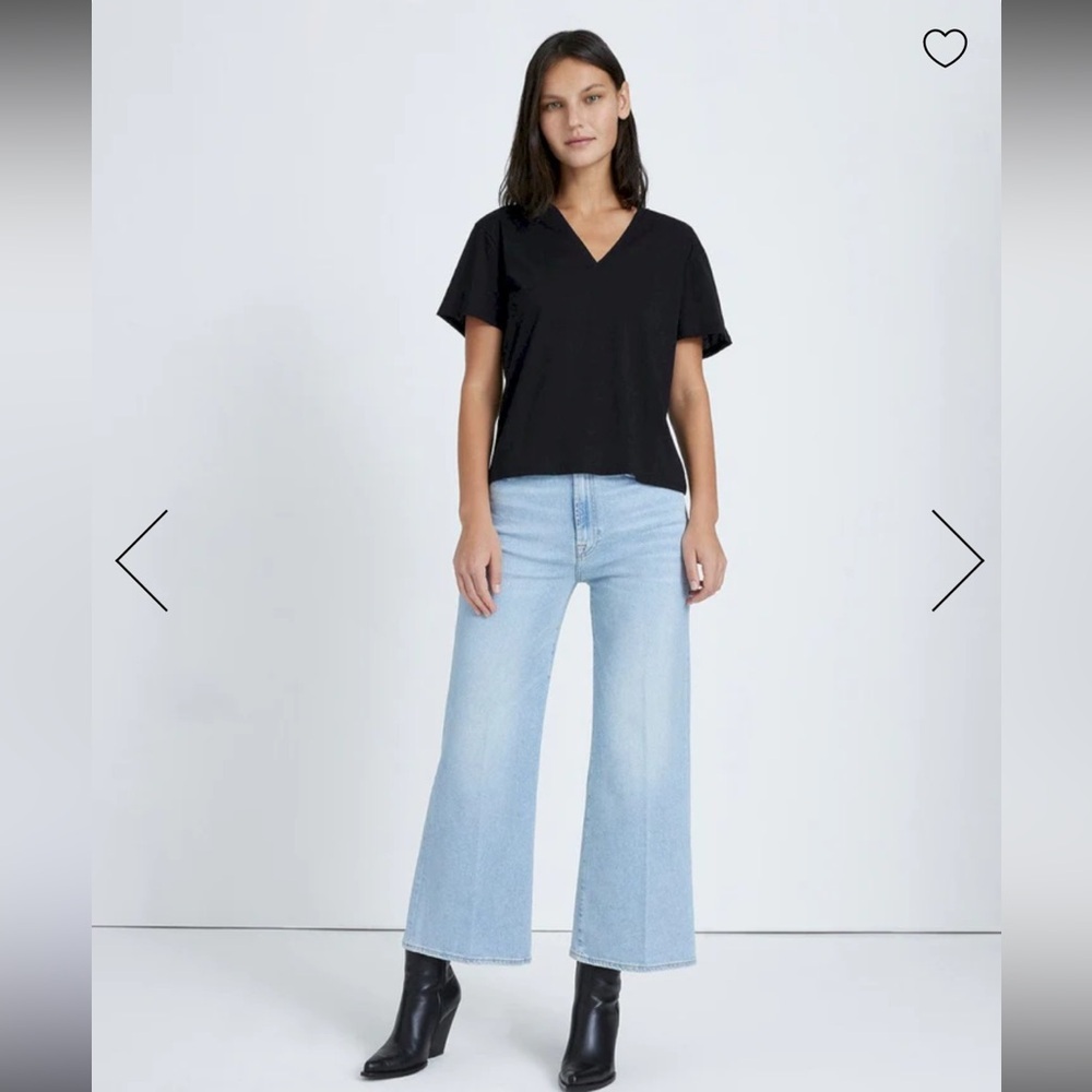 7 for all mankind vneck blouse size Small